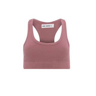 a women ' s sports bra top in pink