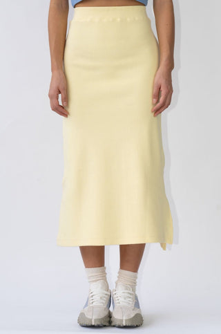 Ribbed Midi Skirt Butter