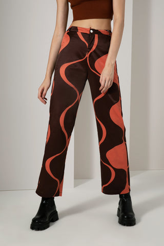 Ribbon Groove Trousers