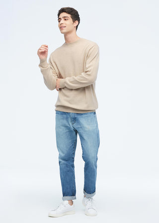 Round Neck Cashmere Sweater for Men