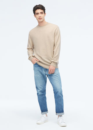 Round Neck Cashmere Sweater for Men