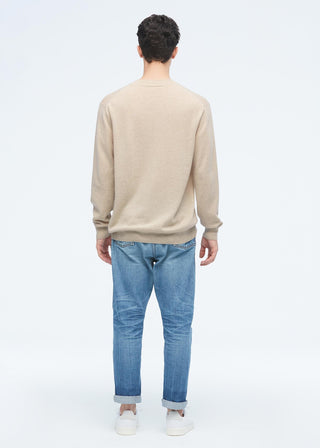 Round Neck Cashmere Sweater for Men