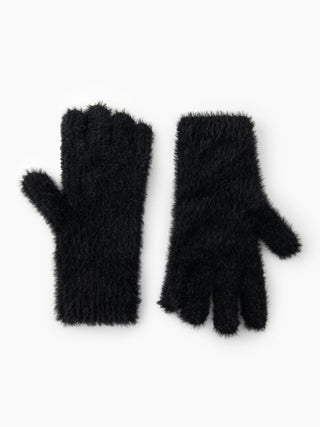 Solid Fuzzy Gloves