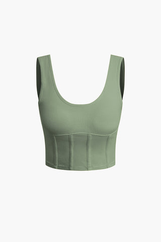 Solid Tank Top (M / MILITARY)