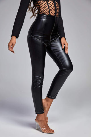 Subra Leather Pants