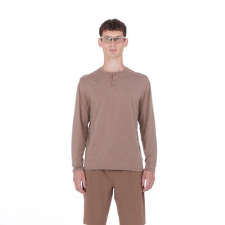 TOKACHI LONG SLEEVE HENLEY