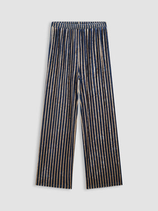 Velvet Elastic Waist Pajama Pants