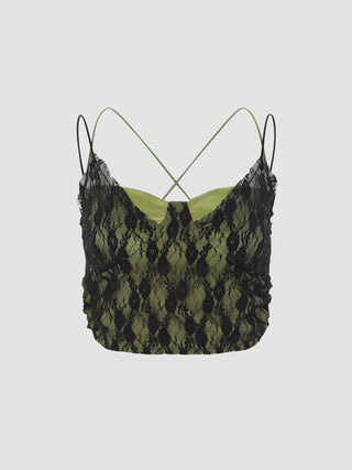 Venomous Green Corset Top